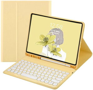 iPad�p air �L�[�{�[�h�t���P�[�X iPad Air 11�C���`M4/M3/M2�Ή� iPadAir ��5/4���� 10.9�C���`�Ή�,������ �L�[�{�[�h Pencil ���[ �ی^�L�[ ���� �X�^���h�@�\�t���S�ʕی� �蒠�^�J�o�[, �C�F���[