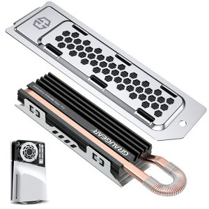 GRAUGEAR PS5 Pro/Slim��p��M.2 2280 NVMe SSD�q�[�g�V���N�APlayStation 5 Pro/Slim�Ή��̊g���X���b�g�J�o�[�ƌ�������^�C�v�̃q�[�g�V���N�ɂ��ẮA�_�C���N�g�^�b�`�q�[�g�����q�[�g�p�C�v