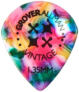 GroverAllman【グローバーオールマン】VintageCelluloidRainbowJazz1.35mm10枚
