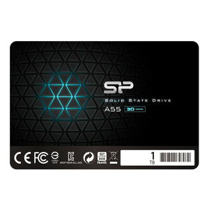 �V���R���p���[ SSD 1TB 3D NAND�̗p SATA3 6Gb/s 2.5�C���` 7mm PS4����m�F�� 3�N�ۏ� A55�V���[�Y SP001TBSS3A55S25