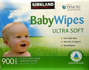 KIRKLANDTENCELBabyWipesULTRASOFTJ[Nhxr[Cvӂ900