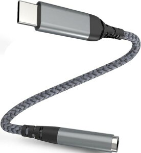 Type-C to 3.5mm �C���z���W���b�N �ϊ��A�_�v�^�[ �n�C���]�E�}�C�N�Ή� DAC���� Android/iPad/Pixel/Samsung/OPPO/Huawei�ȂǑ��@��Ή�