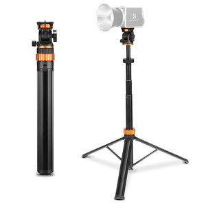 K&F CONCEPT ���C�g�X�^���h �B�e�p �����^�b�` 44~200cm �y��776g MS60