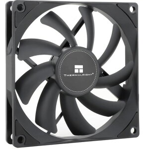ThermalrightTL-9015BCPUファンコンピュータケースファン静かな4ピンPWMPCファン、15mmのスリムラインクーラーファン、2700RPM速度、90mmCPU冷却ファン(ブラック)