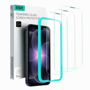 �y�ČR�K�i�̕ی�zESR iPhone 17e �K���X�t�B���� 16e/14/13 Pro/13�p 3�� ��phone17e�ی�t�B���� �S�ʕی� �ČRMIL�K�i ���炳�� �C�A���� �w��h�~ ��� �ϏՌ� �����ߗ� ���h�~ �����z�� phone17e�p