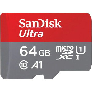 SanDisk(TfBXN)microSDJ[h64GBUltraUHSIX}[gtHp140MB/sRSDSQUAB-064G-GN6MN