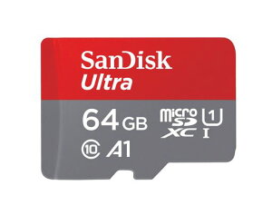 SanDisk(TfBXN)microSDJ[h64GBUltraUHSIX}[gtHp140MB/sRSDSQUAB-064G-GN6MN
