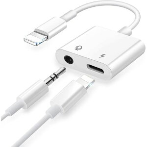 �y2022 MFi�F�ؕi �ʘb�\+���y���߁ziPhone �C���z�� �ϊ� ���C�g�j���O 3.5mm �C���z�� �ϊ��A�_�v�^ + �}���[�d��Ґڑ��P�[�u�� iPhone �[�d �C���z�� ���� iPhone13/12/11(iOS11~15�Ή�)