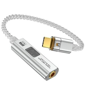 USB-Cto3.5mm�I�[�f�B�I�ϊ��A�_�v�^�[�n�C���]�Ή����ϋv�A���~������MacBookAir/Pro/iPadPro/Android/Type-C�@��Ή�(HiFi�I�[�f�B�I�A�_�v�^)