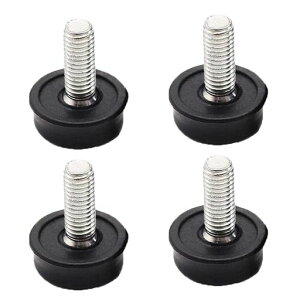 Stoooduo �A�W���X�^�[�{���g 4���� M8x20mm ���x�����O�t�b�g �Œ�r �Ƌ�ړ��p�b�h �Ƌ�A�W���X�^�[ ���������p�b�g ���߉\ �u���b�N