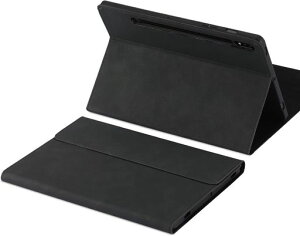 Galaxy Tab S9 FE Plus/Tab S9 Plus �P�[�X S Pen ���[�y�L�[�{�[�h�t�����[�\�J�o�[�z�ϏՌ� �S�ʕی�P�[�X �X�^�C���X�z���_�[�t�� ���C�z�� Android �^�u���b�g�M�����N�V�[ Tab S9 FE+/S9
