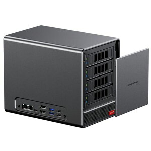 AOOSTAR NAS PC 4�ׂ� nas�L�b�g �~�jpc OS�Ȃ� ryzen7 5825u 4��SATA HDD��2��M.2 SSD�X���b�g �f���A��DDR4�`�����l�� �f�X�N�g�b�v �~�j�p�\�R�� TPYE-C/DP/HDMI 4k 3��ʏo��