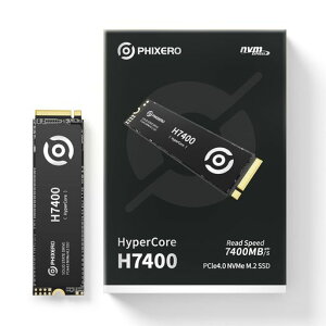 PHIXEROH7400M.2SSD1TBAYƃO[hNVMeSSDAő7450MB/bAPCIe4.0Gen4X4M.22280APS5APCAQ[~Om[gp\Rp-vtFbViTLCXg[W