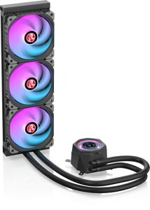 RAIJINTEKライジンテックCYCLOPS360BLACKAIO水冷CPUクーラー、1.4インチLCDスクリーン、高性能液体金属熱伝導ペースト52W/mk(0R10B00228)