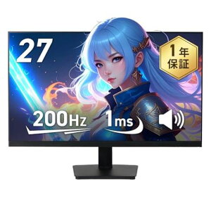 Smart Basic(�X�}�[�g�x�[�V�b�N) �Q�[�~���O���j�^�[ 27�C���` 200Hz IPS �u���[���C�g�y���@�\ �I�[�o�[�h���C�u�@�\ �X�s�[�J�[���� �u���b�N G27F4FK