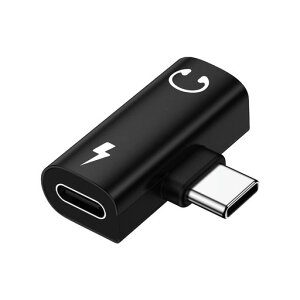 Hootek USB C �C���z���W���b�N �ϊ� �^�C�vC 2in1 PD60W �}���[�d Type-C to 3.5mm �ϊ� �^�C�vC �[�d���Ȃ���C���z�� iPhone17 �C���z�� �ϊ��A�_�v�^ DAC���� 16bit/48KHz