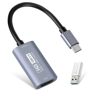 GUERMOKLv`[{[hSwitch/XboxΉUSB3.0HDMItoUSB-CI[fBIErfILv`[4ḰE1080P60fps^Q[ECuzMpWindows/MacΉ