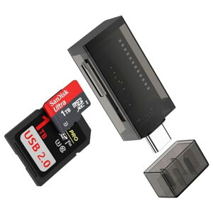 type-cJ[h[_[SDJ[h[_[2in1SDTFJA_v^USB3.00TG@\ݒsvof[^]ʐ^/rfI/t@CSD/TFJ[hΉi-Phone17/i-Pad