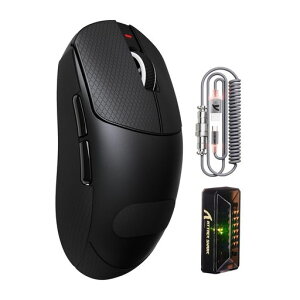 ATTACK SHARK X8PRO �Q�[�~���O�}�E�X �y�� ���� ���C�����X�}�E�X 8000hz�|�[�����O���[�g �g���C�[���[�h 55g �v���X�}�C�i�X5 PixArt 3395PRO�Z���T�[ �傫�߃}�E�X ���E�Ώ� �ő�40000DPI �����x60G