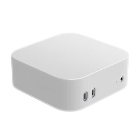 Yottamaster シリコンケース For Mac Mini M4 Pro/Mac Mini M4 防水 防塵 耐衝撃 保護カバー 効果的な放熱 全面保護 軽量 滑り止め 傷防止 保護ケース (白)