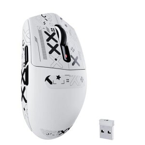 ATTACK SHARK G3 ���C�����X�Q�[�~���O�}�E�X�A���y��59g�v���X�}�C�i�X3g�ABK52820�`�b�v���ځA25000DPI