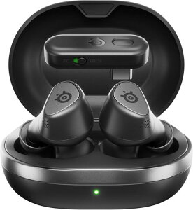 SteelSeries �Q�[�~���O���C�����X�C���z�� Arctis GameBuds ���C�����X �Q�[�~���O�C���z�� Xbox PS5 Switch PC �X�}�z�Ή� 2.4GHz Bluetooth 5.3 �m�C�Y�L�����Z�����O ANC �}���[�d