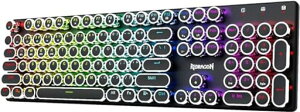 Redragon K710 ���C�����X �Q�[�~���O�L�[�{�[�h �� �e���L�[�t�� us�z��2.4G/Bluetooth/USB�L�� �^�C�v���C�^�[�� ���J�j�J���L�[�{�[�h ���g�� �ی^�L�[ �A���`�S�[�X�g RGB ���^���p�l��