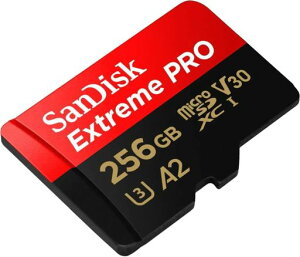 �}�C�N��SD 256GB �T���f�B�X�N Extreme PRO microSDXC A2 SDSQXCZ-256G �C�O�p�b�P�[�W�i