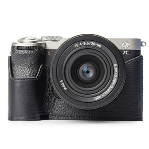 a7c2�J�����P�[�X ���g���Ȗ{�v(���v)����̃n�[�t�P�[�X �J�����ی�J�o�[ Sony A7CII,ILCE-7CM2��p �O�r���t���\�L�Y ���Ֆh�~ �y�� (��)