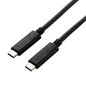 �G���R�� USB�P�[�u�� �J�����ڑ��pUSB3.1�P�[�u�� (Type-C�^�C�v) USB-C to USB-C 0.5m DGW-U3CC05NBK