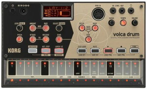 KORG(�R���O)�f�W�^���p�[�J�b�V�����V���Z�T�C�U�[volcadrum���Y���}�V���X�s�[�J�[�����w�b�h�t�H���g�p�ǂ��ł��g����R���p�N�g�T�C�Y