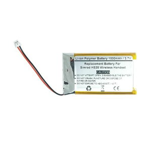 SimradHS35���C�����X�n���h�Z�b�g�ƌ݊����̂���1000mAh3.7V�����p�o�b�e���[�AAEC603048