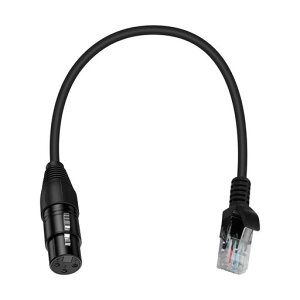 Poyiccot3�s��XLR���X-RJ45�A�_�v�^�[�����P�[�u���AXLRDMX�P�[�u���Z���AXLRtoRJ45�P�[�u��DMX-CON�R���g���[���[�V���[�Y�pCat5�C�[�T�l�b�g�g�p30cm