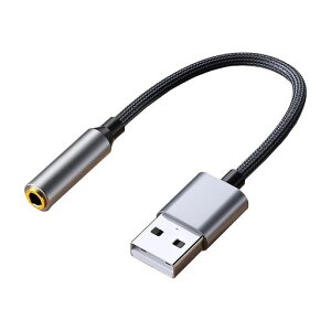 USBto3.5mmI[fBIϊA_v^OtTEhJ[hUSB|[g4(TRRS)3.5mm~jWbNwbhzE}CN[qWindowsAMacOS/XALinuxAPS4AWindowsSurface3