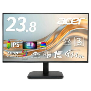 Acer���j�^�[23.8�C���`IPS�t��HD144Hz1ms(VRB)�����sRGB99%AMDFreeSync�u���[���C�g�ጸ�[���t���[��HDMI1.4�~�jD-Sub15�s��6���J���[�X�^���_�[�h