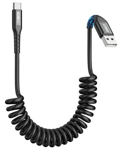 SUNGUY�R�C����USBC�P�[�u��1�p�b�N1.8M�y�����L�k����:0.5~1.2M�zUSB-A-USB-C�f�[�^�P�[�u��AndroidAuto�ACarPlay�AiPhone17/16/15�V���[�Y�AGalaxyS24