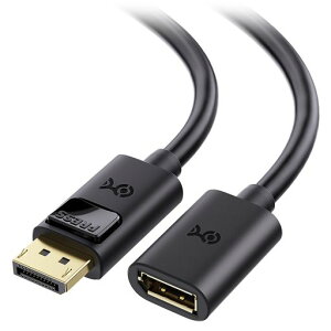 Cable Matters DisplayPort �����P�[�u�� - 1.8m�ADisplayPort�I�X-���X�ADP�����AOculus Rift S/HTC Vive Pro/�Q�[�~���O���j�^�[�Ή�