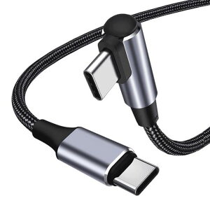 USB Type C �P�[�u�� L�� 100W/5A PD�Ή� QC 4.0�}���[�d �����f�[�^�]�� ���ϋv�i�C�����҂� Type c �^�C�vC �[�d�P�[�u�� MacBook Pro�AiPad Pro/Air�AiPad mini