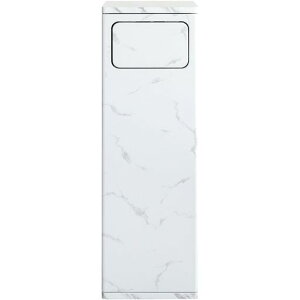 宮武製作所木製プッシュ式ダストボックスEmpro(エンプロー)大理石柄ホワイト45Lゴミ袋対応DB-800R_DWH