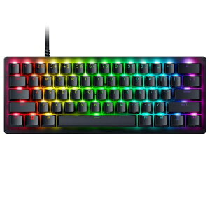 Razerラピッドトリガー搭載HuntsmanV3ProMiniラピッドトリガーと調整可能なアクチュエーション搭載のアナログゲーミングキーボードアナログオプティカルスイッチ調整可能なアクチュエーシ…