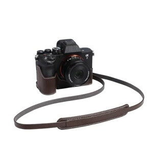 DBZZ A7V�p�{�v�n�[�t�P�[�X, �O�r���t�� Sony ILCE-7M5�p �R�[�q�[�u���E���Z�b�g