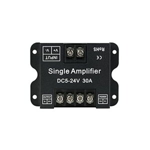 BTF-LIGHTING LED�M���A���v �P�F LED�e�[�v���C�g 1�`�����l�� �M�������� LED�R���g���[���[�p �f�[�^�M�����s�[�^ 2pin DC12V-DC24V �ő�30A ������ LED �v���W�F�N�g�p LED COB