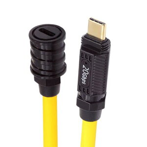 NFHK �E���g���\�t�g �n�C�t���b�N�X USB-C USB4 �P�[�u�� 20Gbps 140W 8K �Q�[���L�[�{�[�h�}�E�X Type-C �I�X - ���X�����P�[�u�� �d��&�f�[�^ 100CM