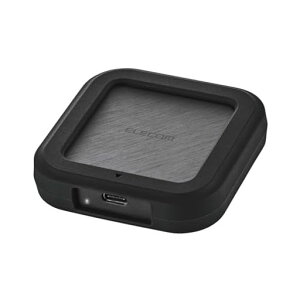 �G���R�� �O�t��SSD USB4(Version 1)�Ή� �����ʐM �t�@�����X�݌v Type-C 1TB �u���b�N ESD-EHC1000GBK
