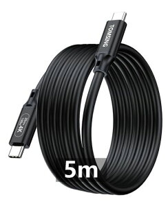 TOMSINGUSBTypeCP[u5mPDΉ240W/5A}[dUSB3.2Gen220Gbpsf[^foriPhone15/16/Matebook/iPad/Xperia/iPad/MacBook