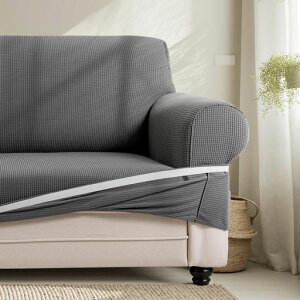 ソファーカバーATOPENソファーカバー3人掛け肘付き北欧風無地マルチカバーフィットタイプ伸縮素材暖かい防寒対策保温滑り止め伸び良く柔らかい通気性耐久性サラッと軽い触り心地犬猫…