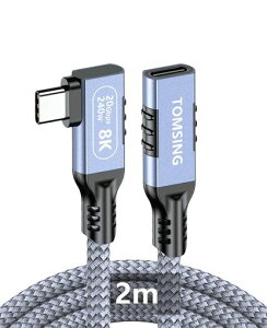 TOMSINGUSBTypeCLP[u^CvCIX烁Xϊ2mUSB3.2Gen220Gbpsf[^PD240W/5A}[diC҂݉R[h