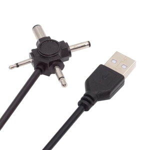 NFHKUSB2.0Type-A�I�X-4-in-1DC5V5.5x2.1mm4.0x1.7mm���m����3.5mm2.5mm�d���v���O�o�����R�l�N�^�[�d�P�[�u��