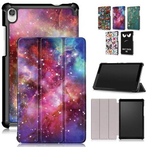 DuanrdtabCompactd-42Adocomo8インチ専用ケースカバースタンド機能三つ折り折り畳み衝撃吸収耐衝撃タブレットケース