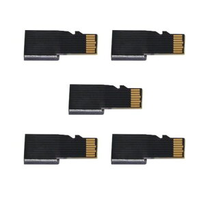Cablecc5pcs/lotマイクロSDTFメモリーカードキットオス-メスエクステンションアダプターエクステンダーテストツールカーGPS電話用PCBAリーダー
